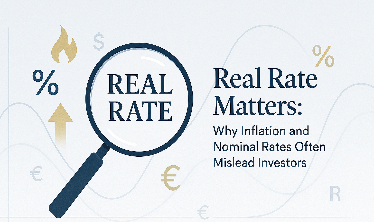 Real Rate Matters: Why Inflation and Nominal Rates Often Mislead Investors