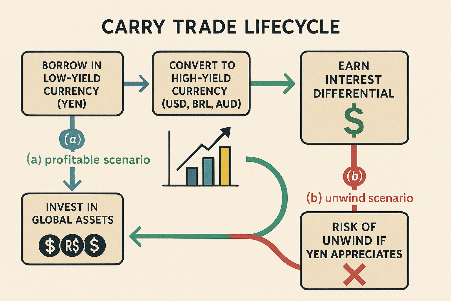 Carry Trade Lifecycle