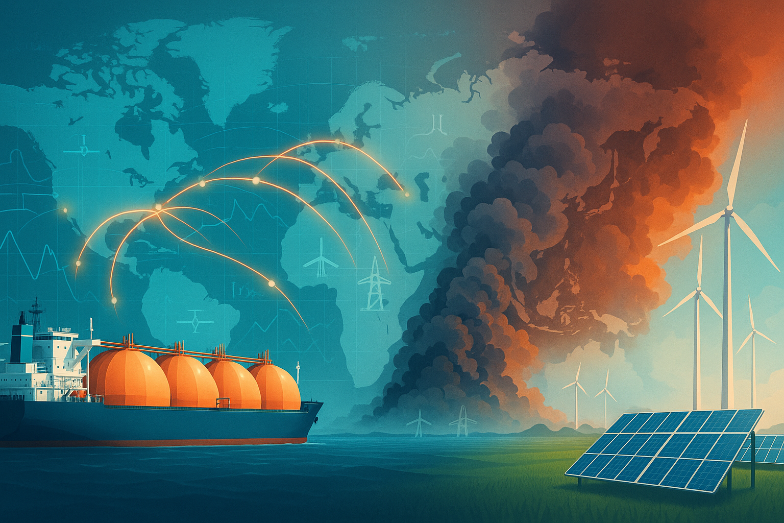The Role of Liquefied Natural Gas in the Global Energy Transition